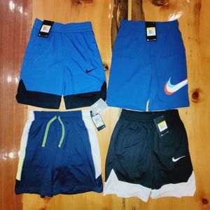 NWT Nike & Under Armour Boys Shorts Size Small Boys Size 8